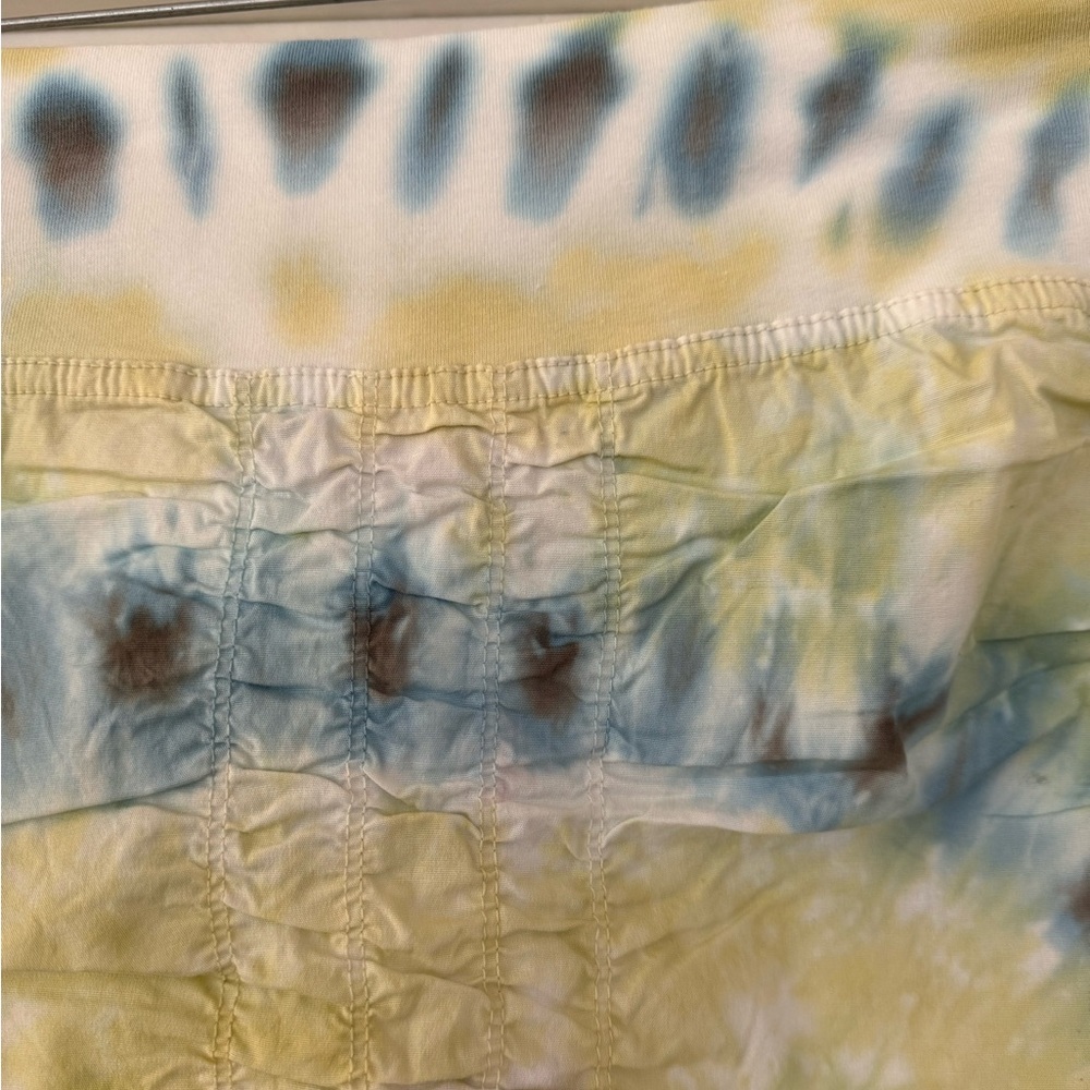 NWT Wearables XCVI tie-dye mini skirt size M - Picture 3 of 5